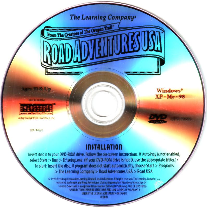 Road Adventures USA Microsoft Windows PC CD-PC Gamez USA