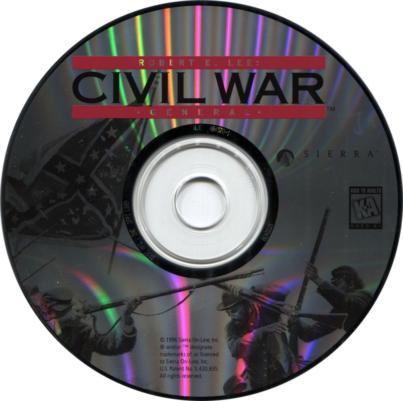 Robert E Lee Civil War General Microsoft Windows PC CD by PC Gamez USA