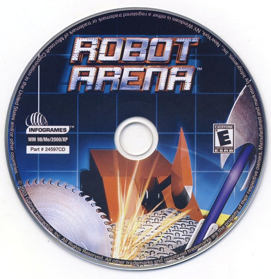 Robot Arena Design and Destroy Microsoft Windows PC CD-PC Gamez USA
