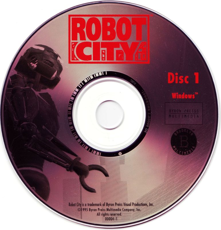 Robot City Disc 1-2 Microsoft Windows PC CD-PC Gamez USA