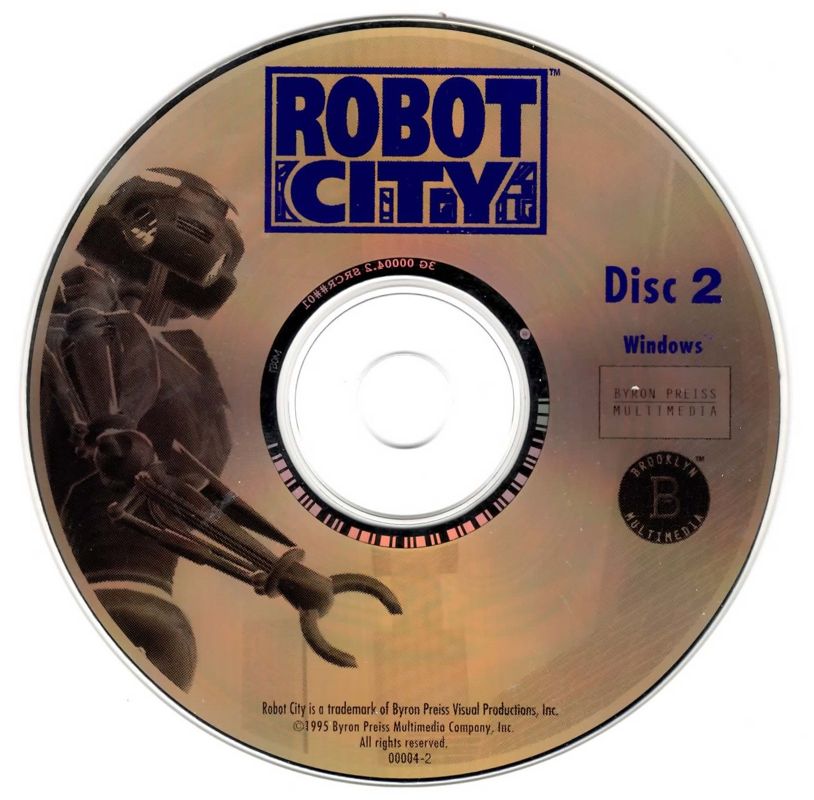 Robot City Disc 1-2 Microsoft Windows PC CD-PC Gamez USA
