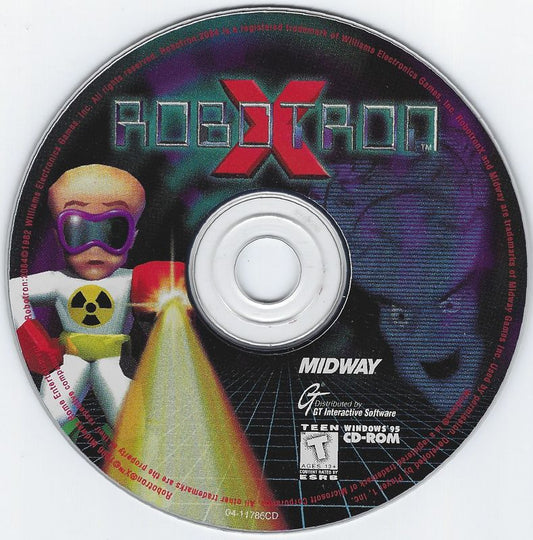 ROBOTRON X Microsoft Windows PC CD-PC Gamez USA