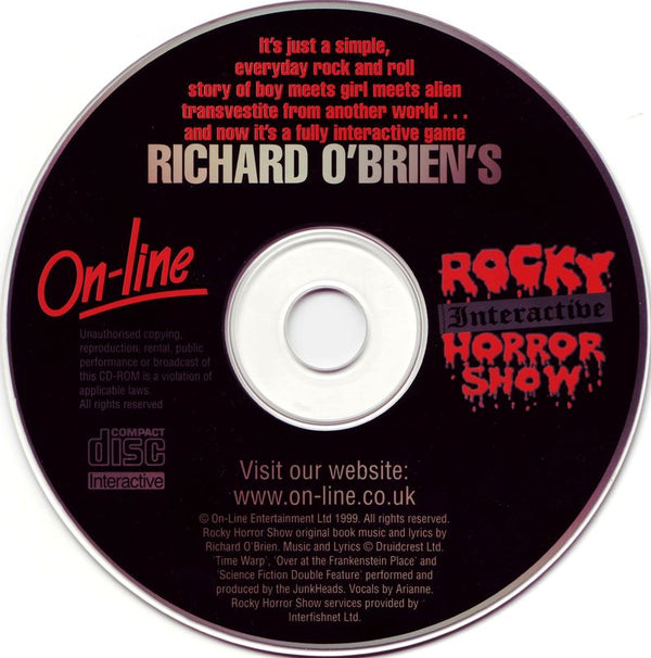 Rocky Interactive Horror Show Microsoft Windows PC CD-PC Gamez USA