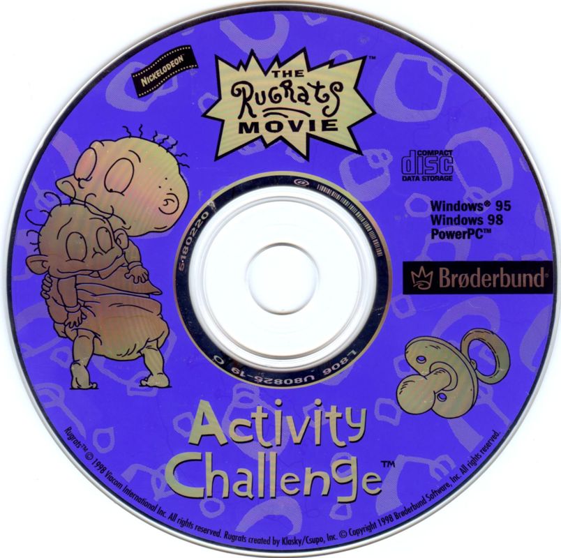 Rugrats Activity Challenge Microsoft Windows PC CD-PC Gamez USA