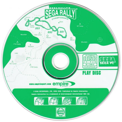 SEGA Rally 2 Championship Disc 1-2 Microsoft Windows PC CD-PC Gamez USA