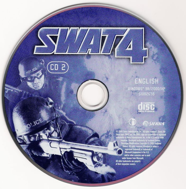 SWAT 4 Disc 1-2 Microsoft Windows PC CD-PC Gamez USA