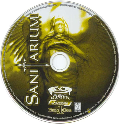 Sanitarium Disc 1-3 Microsoft Windows PC CD-PC Gamez USA