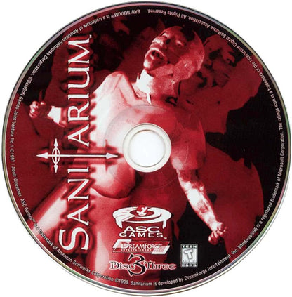 Sanitarium Disc 1-3 Microsoft Windows PC CD-PC Gamez USA