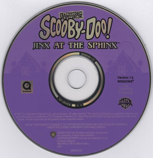 Scooby Doo Jinx at the Sphinx Microsoft Windows PC CD-PC Gamez USA