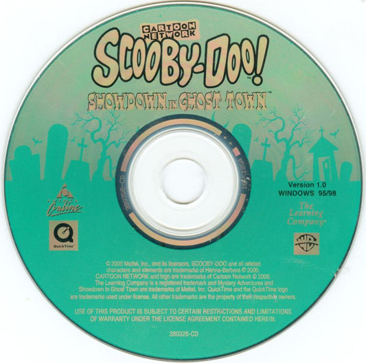 Scooby Doo Show Down in Ghost Town Microsoft Windows PC CD-PC Gamez USA