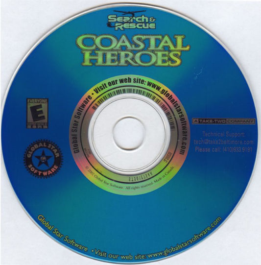 Search & Rescue Coastal Heroes Microsoft Windows PC CD-PC Gamez USA