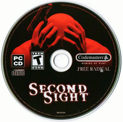 Second Sight Microsoft Windows PC CD-PC Gamez USA