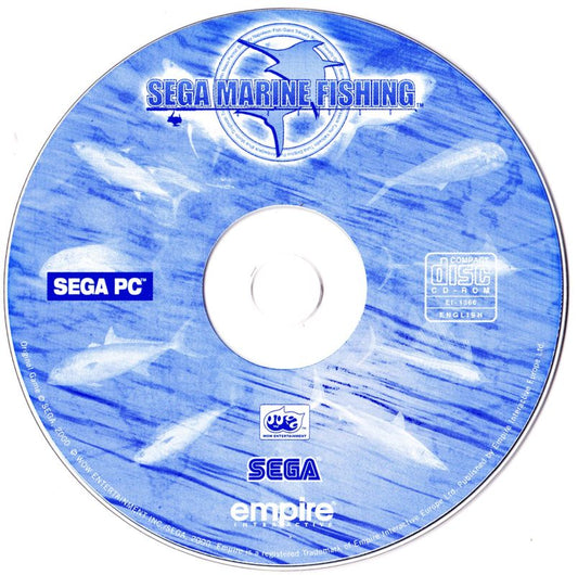 Sega Marine Fishing Microsoft Windows PC CD-PC Gamez USA