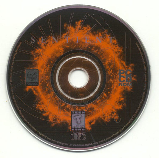 SENTIENT Microsoft Windows PC CD-PC Gamez USA
