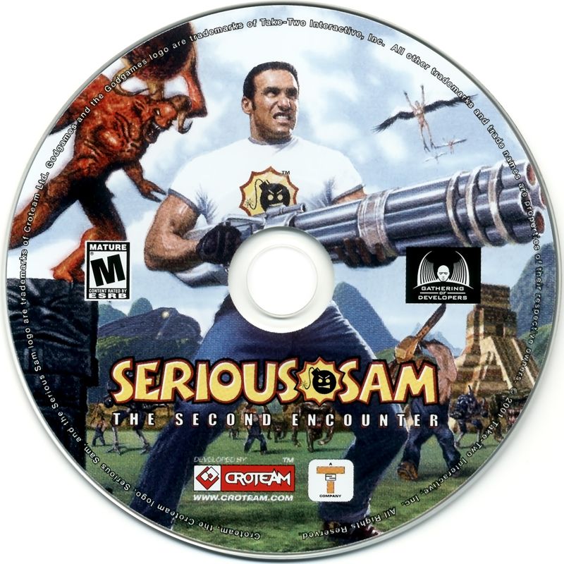 Serious Sam - The Second Encounter Microsoft Windows PC CD-PC Gamez USA