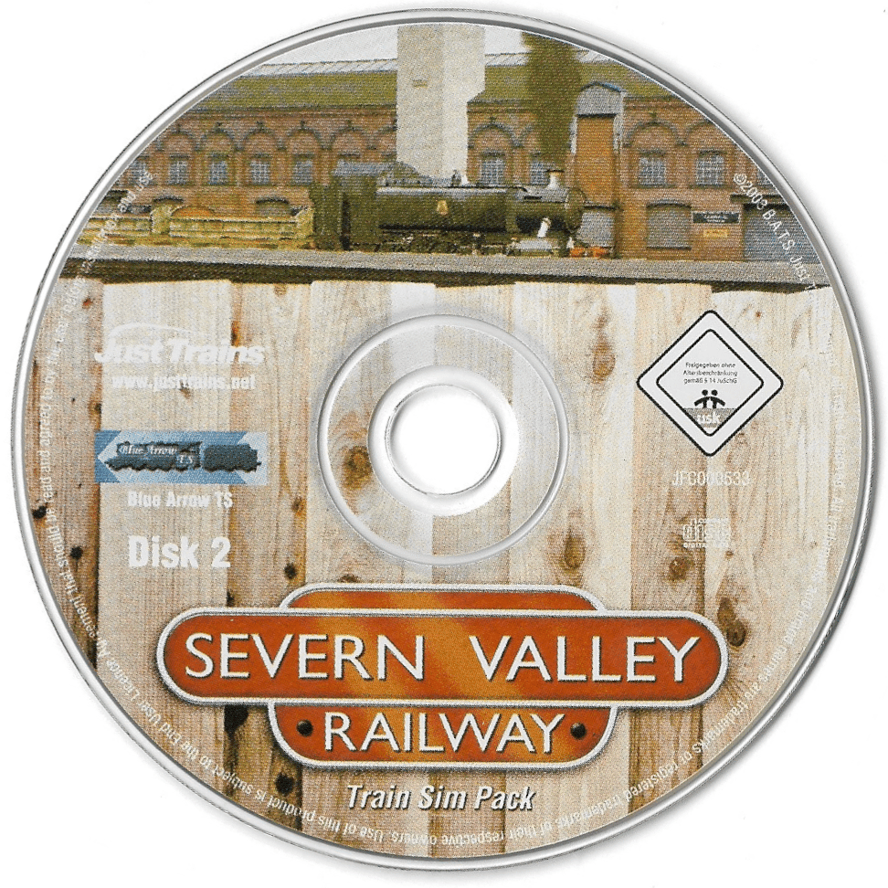 Severn Valley Railway Train Sim Pack Disc 1-2 Microsoft Windows PC CD-PC Gamez USA