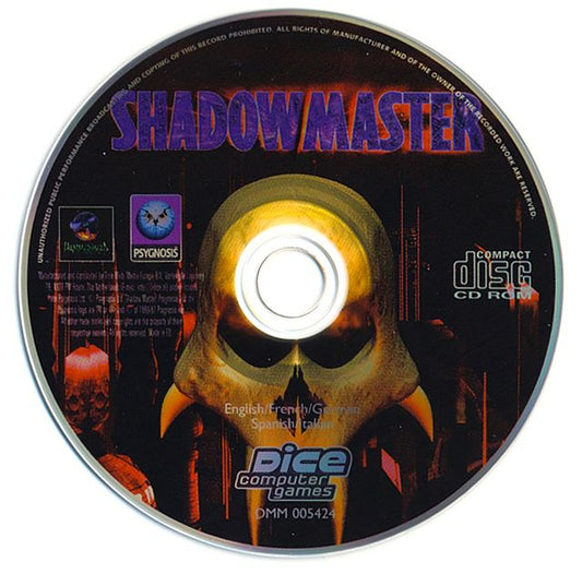 Shadow Master Microsoft Windows PC CD-PC Gamez USA