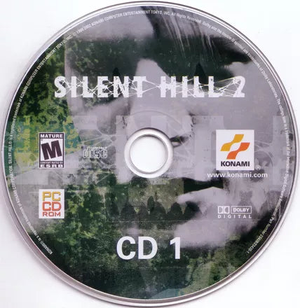 Silent Hill 2 Restless Dreams Disc 1-3 Microsoft Windows PC CD-PC Gamez USA