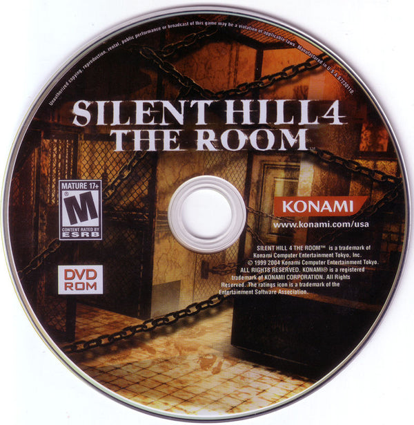 Silent Hill 4 - The Room Microsoft Windows PC DVD by PC Gamez USA