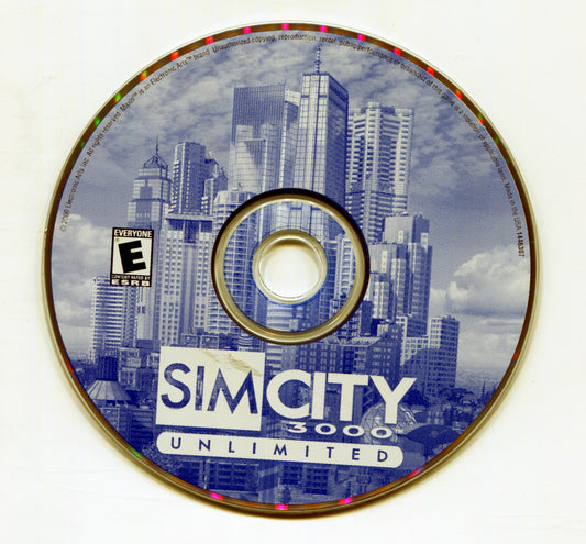 SimCity 3000 Unlimited Microsoft Windows PC CD-PC Gamez USA