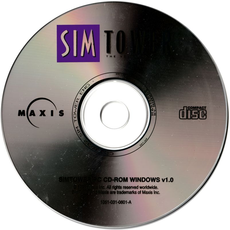 SimTower The Vertical Empire Microsoft Windows PC CD-PC Gamez USA