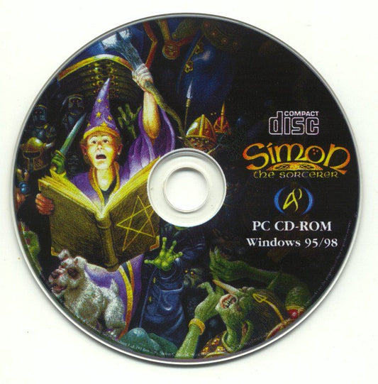 Simon the Sorcerer Microsoft Windows PC CD-PC Gamez USA