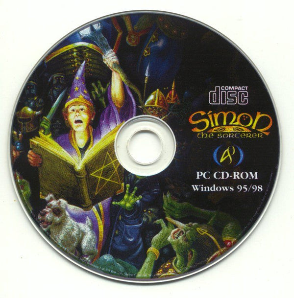 Simon the Sorcerer Microsoft Windows PC CD-PC Gamez USA