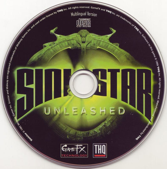 Sinistar Unleashed Microsoft Windows PC CD-PC Gamez USA