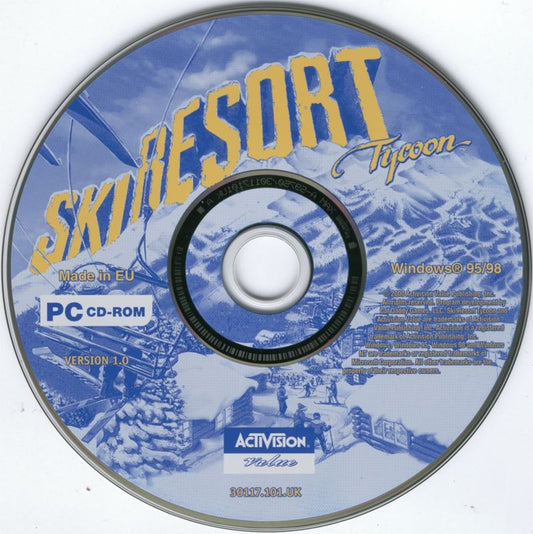 Ski Resort Tycoon Microsoft Windows PC CD-PC Gamez USA