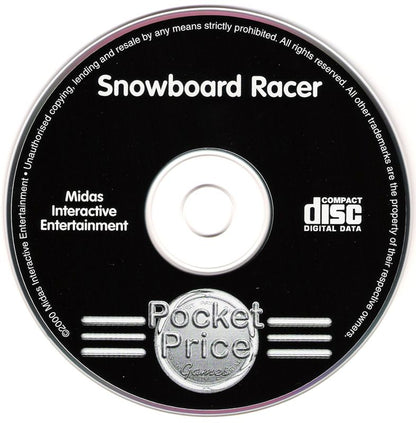 Snowboard Racer Microsoft Windows PC CD-PC Gamez USA