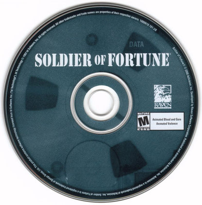 Soldier of fortune Microsoft Windows PC CD-PC Gamez USA