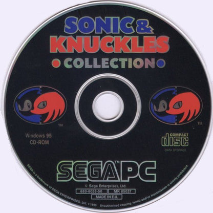 Sonic Knuckles Collection Microsoft Windows PC CD-PC Gamez USA