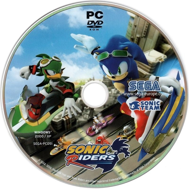 Sonic Riders Game for Windows PC DVD by PC Gamez USA