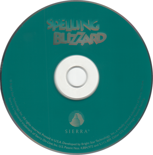 Spelling Blizzard Microsoft Windows PC CD-PC Gamez USA