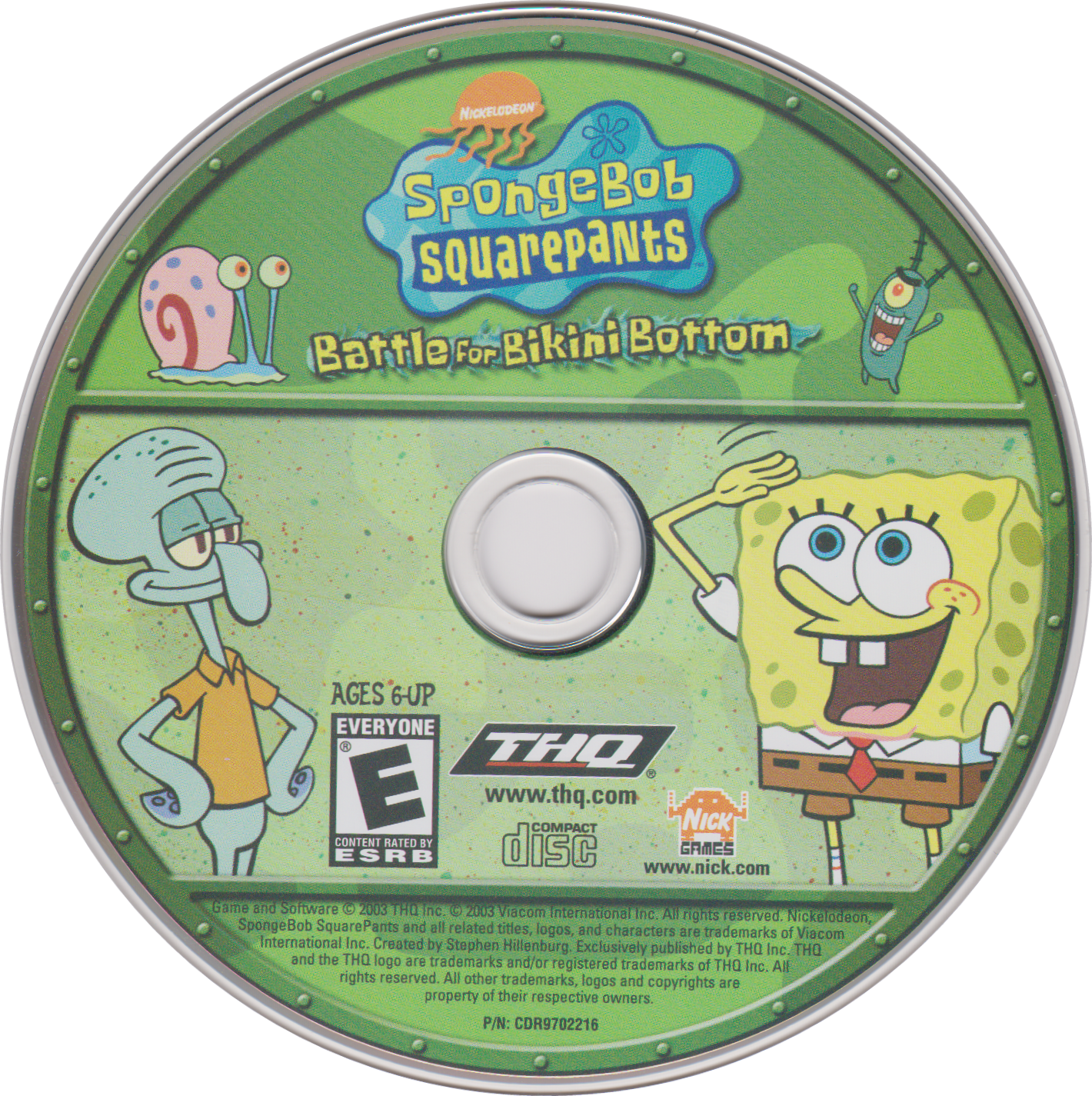 Spongebob Squarepants Battle For Bikini Bottom Microsoft Windows PC CD-PC Gamez USA