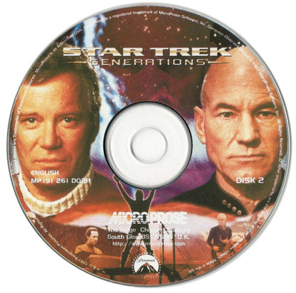 Star Trek - Generations Disc 1-2 Microsoft Windows PC CD-PC Gamez USA