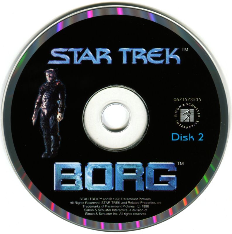 Star Trek Borg Disc 1-3 Microsoft Windows PC CD-PC Gamez USA