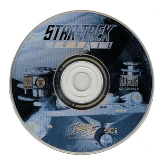 Star Trek Pinball Microsoft Windows PC CD-PC Gamez USA
