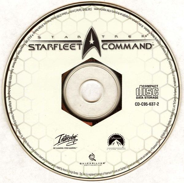 Star Trek Starfleet Command Microsoft Windows PC CD-PC Gamez USA