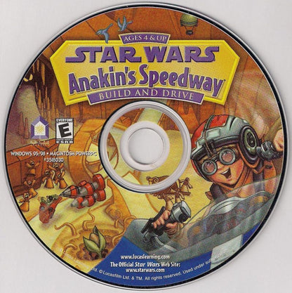 Star Wars Anakin's Speedway Microsoft Windows PC CD-PC Gamez USA