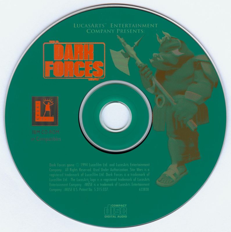 Star Wars Dark Forces Microsoft Windows PC CD-PC Gamez USA