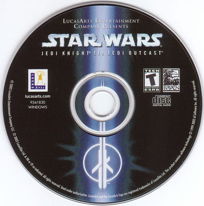 Star Wars Jedi Knight II Jedi Outcast Microsoft Windows PC CD-PC Gamez USA