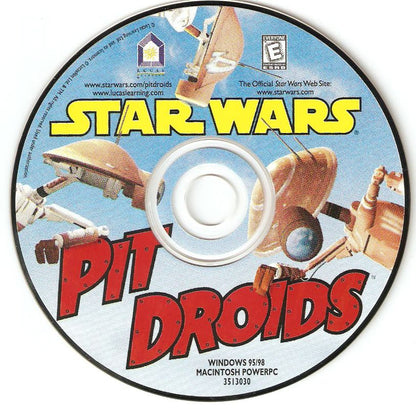 Star Wars Pit Droids Microsoft Windows PC CD-PC Gamez USA