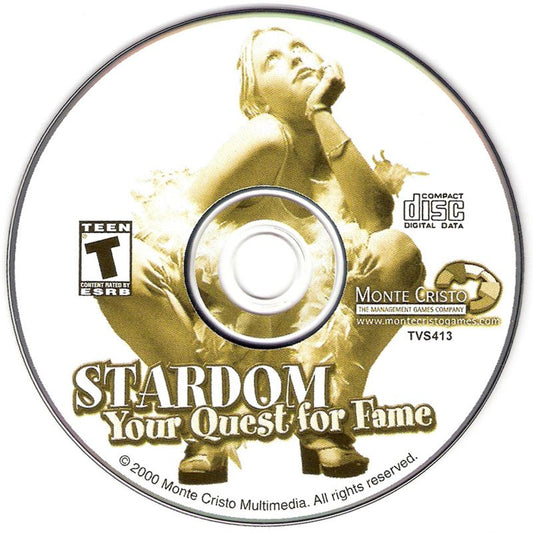 Stardom Your Quest For Fame Microsoft Windows PC CD-PC Gamez USA