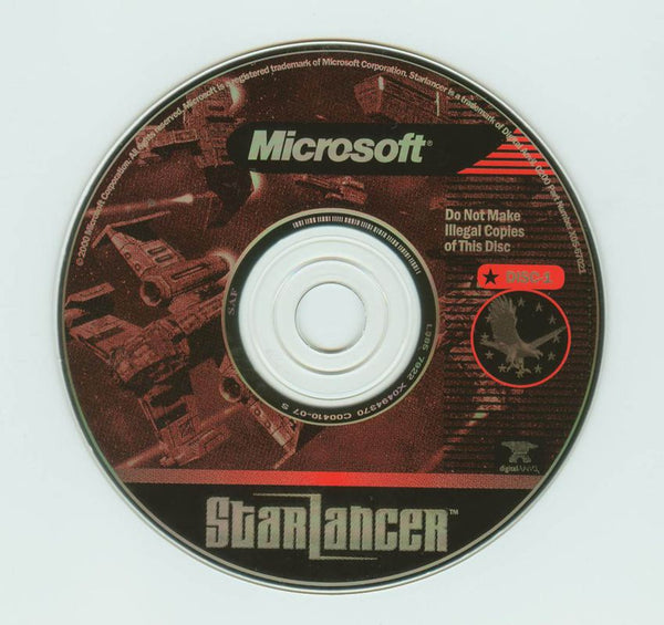Starlancer Disc 1-2 Microsoft Windows PC CD-PC Gamez USA