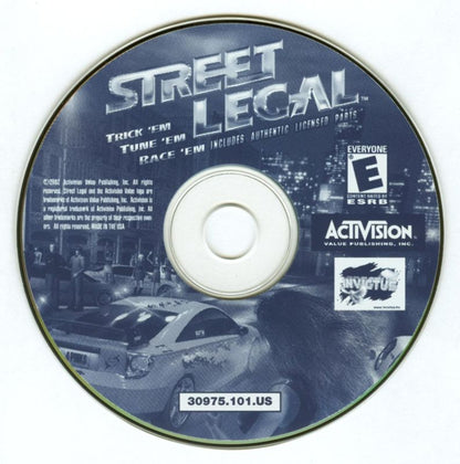 Street Legal Microsoft Windows PC CD-PC Gamez USA