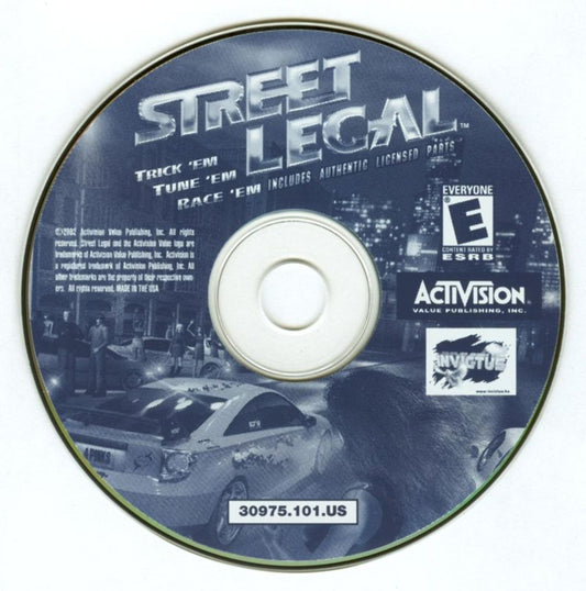 Street Legal Microsoft Windows PC CD-PC Gamez USA