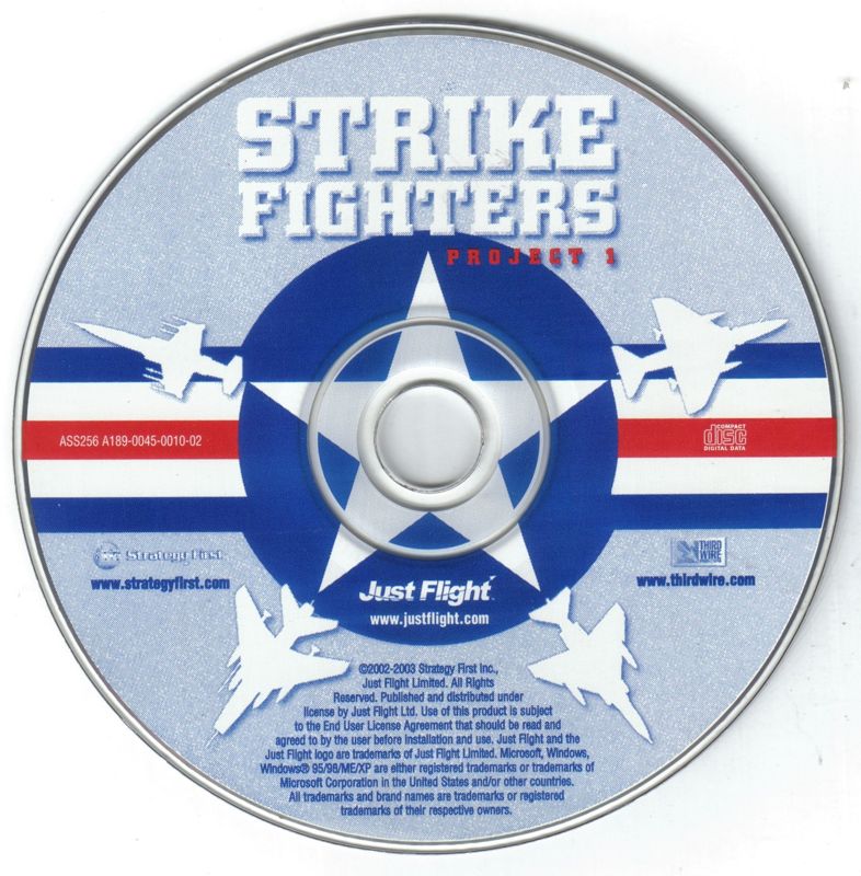 Strike Fighters Project 1 Microsoft Windows PC CD-PC Gamez USA