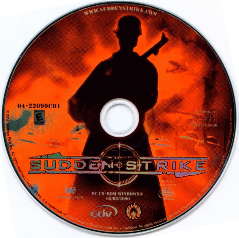 Sudden Strike Microsoft Windows PC CD-PC Gamez USA