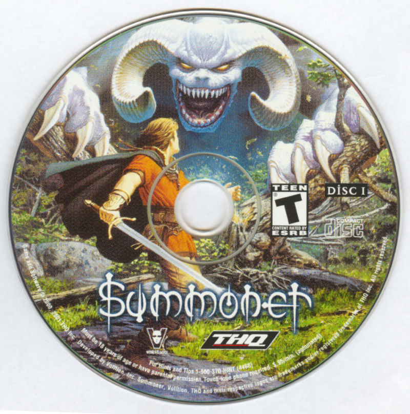 Summoner Disc 1-2 Microsoft Windows PC CD-PC Gamez USA